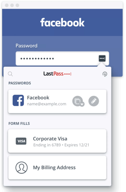 LastPass Autofill